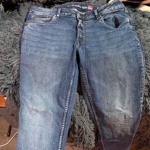 Quiksilver Dark Blue Denim Pants